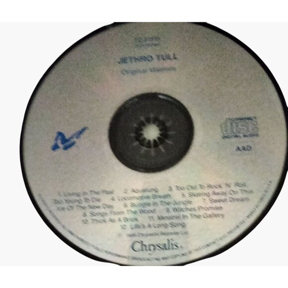 Jethro Tull Original Masters CD Album 1975 - Picture 3 of 5